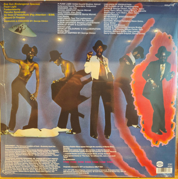 Parliament : Funkentelechy Vs. The Placebo Syndrome LP, Album, RE