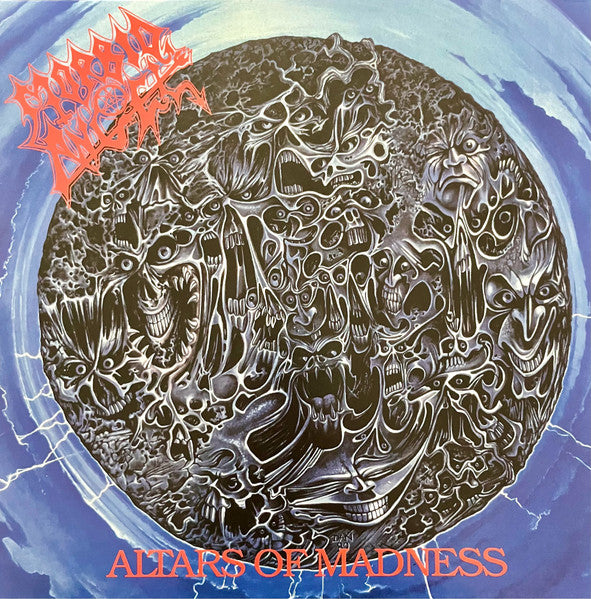 Morbid Angel : Altars Of Madness (LP, Album, RE, RM, Gat)