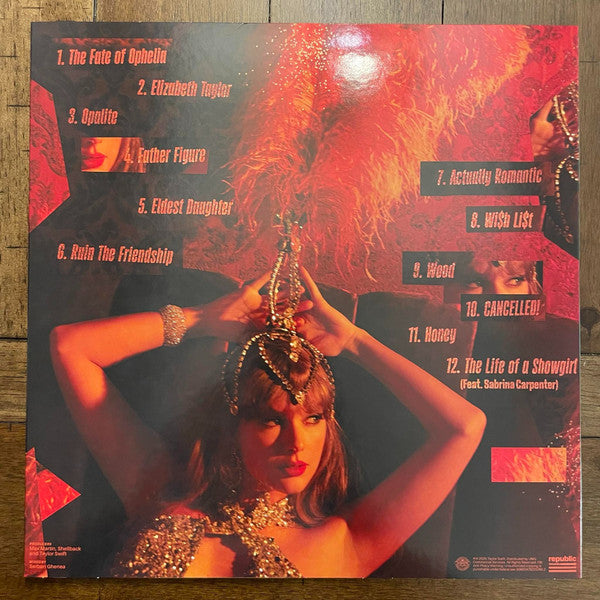 Taylor Swift : The Life Of A Showgirl LP, Album, Ora (M / M) - Dig