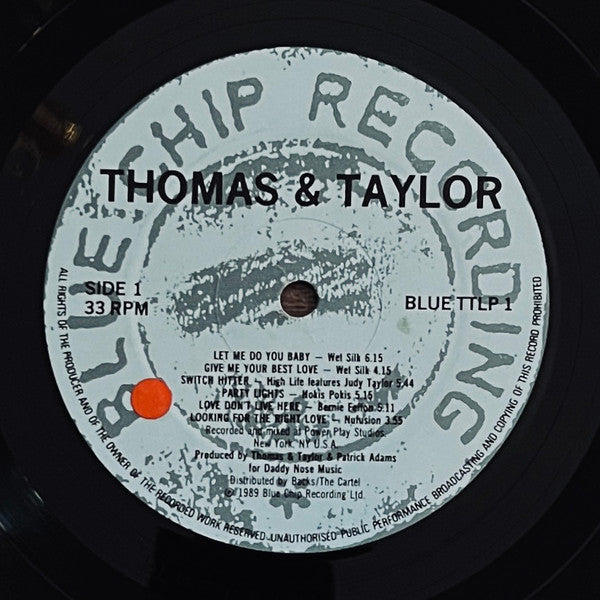 Various : Thomas & Taylor Productions - The Soul Of New York (LP, Comp)
