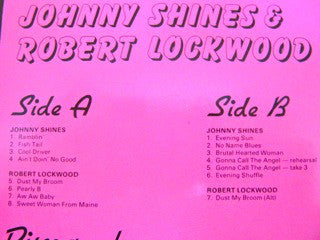 Johnny Shines & Robert Lockwood* : Dust My Broom (LP, Comp, Mono, RM)