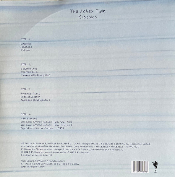 The Aphex Twin* : Classics (2xLP, Comp, RE, RM)