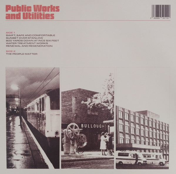 Warrington-Runcorn New Town Development Plan : Public Works And Utilities  (LP, Album, Red)