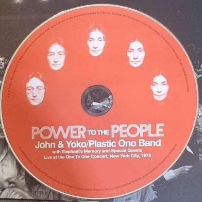 John & Yoko* / Plastic Ono Band* With Elephants Memory And Special Guests* : Power To The People (Live At The One To One Concert New York City, 1972) (CD, Album)