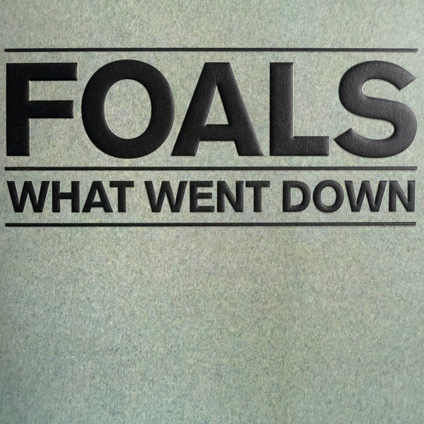 Foals : What Went Down (LP, Album, 10t)