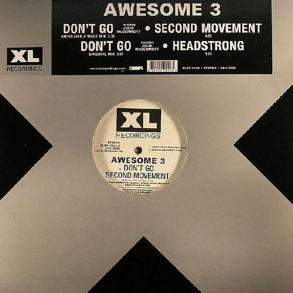Awesome 3 : Don't Go (12", Ltd, RE)