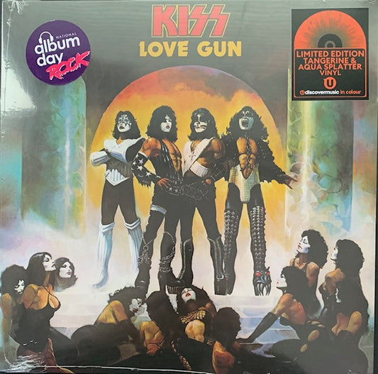 Kiss : Love Gun (LP, Album, Ltd, RE, Tan)