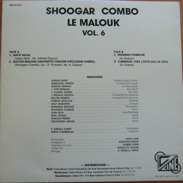 Shoogar Combo : Le Malouk Vol. 6 (LP)