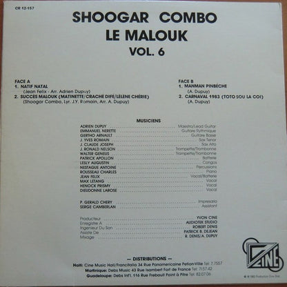 Shoogar Combo : Le Malouk Vol. 6 (LP)