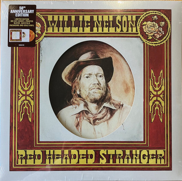 Willie Nelson : Red Headed Stranger (LP, Album, Ltd, RE, Gol)