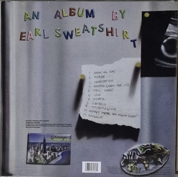 Earl Sweatshirt : Live Laugh Love (LP, Album, Ltd, Bla)
