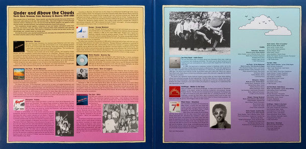 Various : Under And Above The Clouds (Yacht Rock Grooves From Germany & Austria 1979-1991) (LP, Comp, Bioplastic)