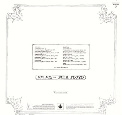 Pink Floyd : Relics (LP, Comp, Mono, RE, RM, 180)