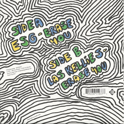 ESG / Las Kellies : Erase You (7", RSD, Single, Ltd)