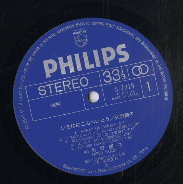 Akiko Yano = 矢野顕子* : いろはにこんぺいとう (LP, Album)