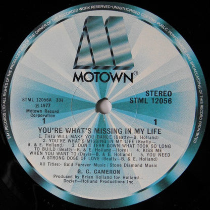 G.C. Cameron : You're What's Missing In My Life (LP, Album)