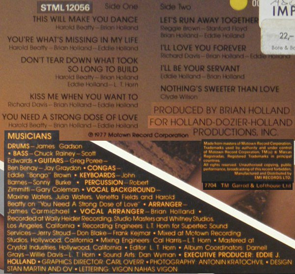 G.C. Cameron : You're What's Missing In My Life (LP, Album)