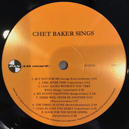 Chet Baker : Chet Baker Sings (LP, Album, Ltd, RE, RM, 180)