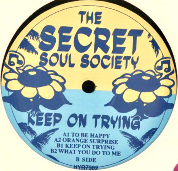 Secret Soul Society : Keep On Trying (12", EP)