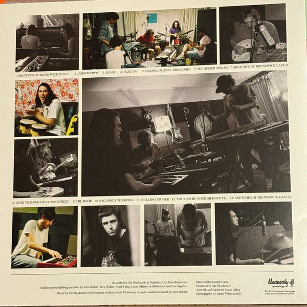 King Gizzard And The Lizard Wizard With Mild High Club : Sketches Of Brunswick East (LP, Album, Bioplastic, M/Print, RE, Bla)