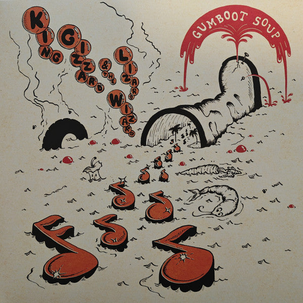 King Gizzard And The Lizard Wizard : Gumboot Soup (LP, Album, RE, Bla)