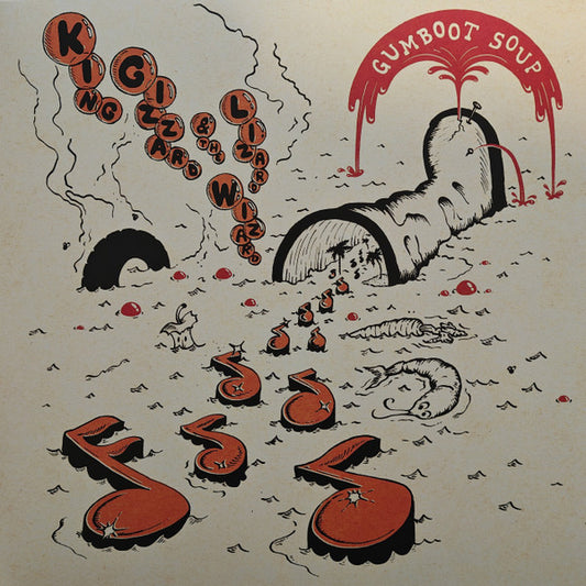 King Gizzard And The Lizard Wizard : Gumboot Soup (LP, Album, RE, Bla)