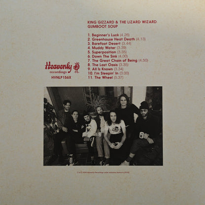 King Gizzard And The Lizard Wizard : Gumboot Soup (LP, Album, RE, Bla)