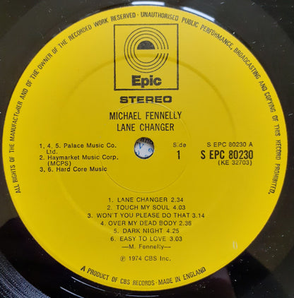 Michael Fennelly : Lane Changer (LP, Album)