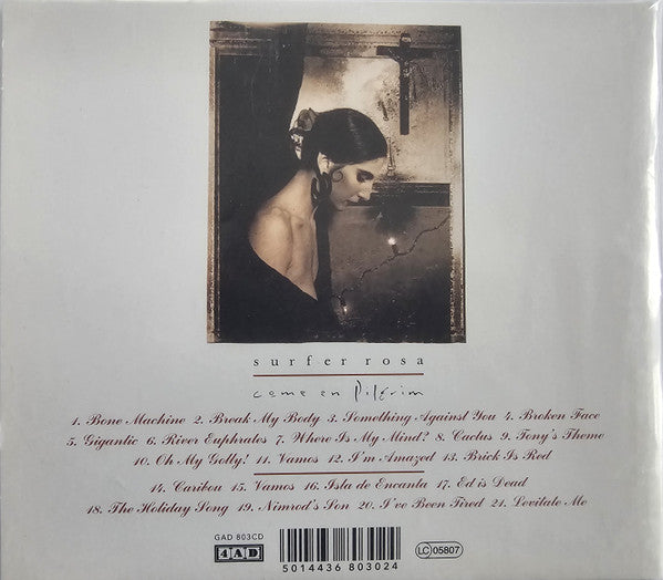 Pixies : Surfer Rosa & Come On Pilgrim (CD, Comp, RE)