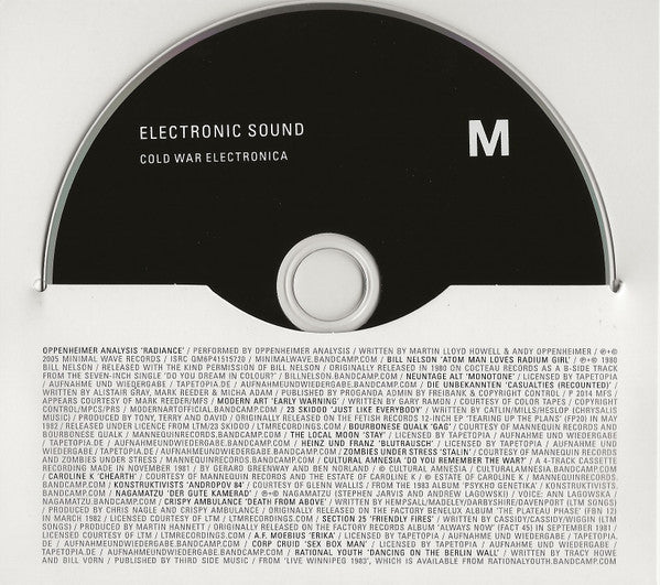 Various : Cold War Electronica (2xCD, Comp)