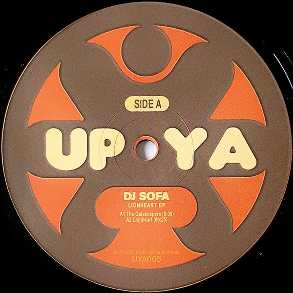 DJ Sofa (2) : Lionheart EP (12", EP)