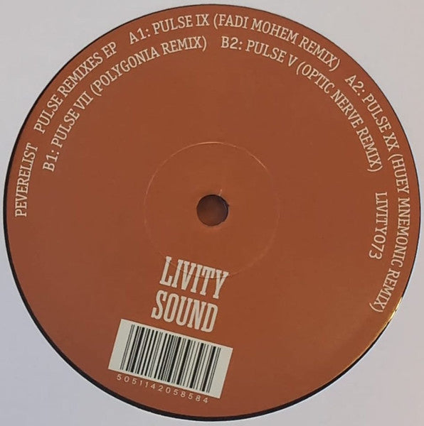 Peverelist : Pulse Remixes (12")