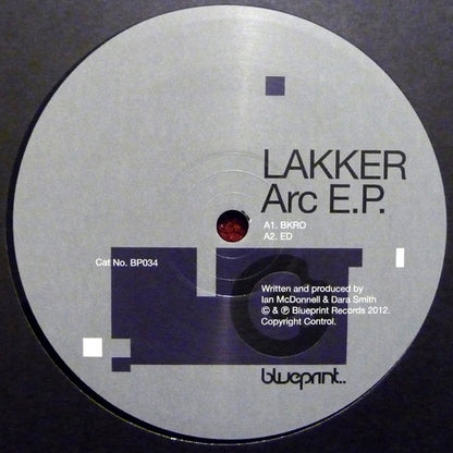 LAKKER : Arc E.P. (12", EP)