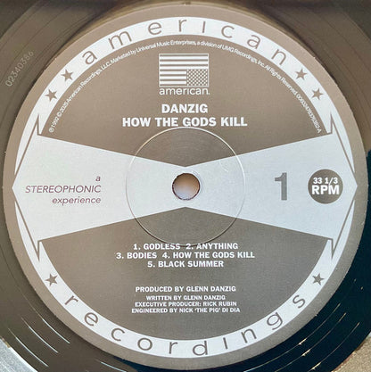 Danzig : Danzig III: How The Gods Kill (LP, Album, RE)