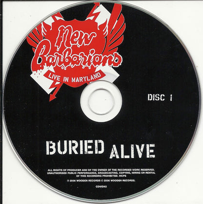 The New Barbarians : Live In Maryland: Buried Alive (2xCD, Album)