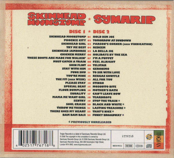 Symarip : Skinhead Moonstomp  (2xCD, Album, Dlx, RE, RM)