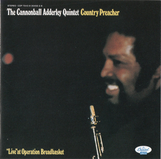 The Cannonball Adderley Quintet : Country Preacher (CD, Album, RE)