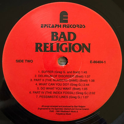 Bad Religion : Suffer (LP, Album, RE)
