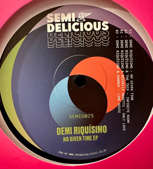 Demi Riquísimo : No Given Time EP (12", EP)