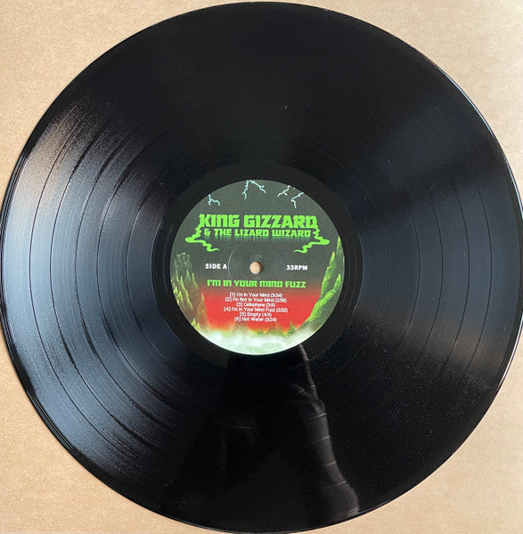 King Gizzard And The Lizard Wizard : I'm In Your Mind Fuzz (LP, Album, Bioplastic, RE)