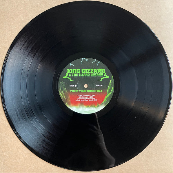 King Gizzard And The Lizard Wizard : I'm In Your Mind Fuzz (LP, Album, Bioplastic, RE)