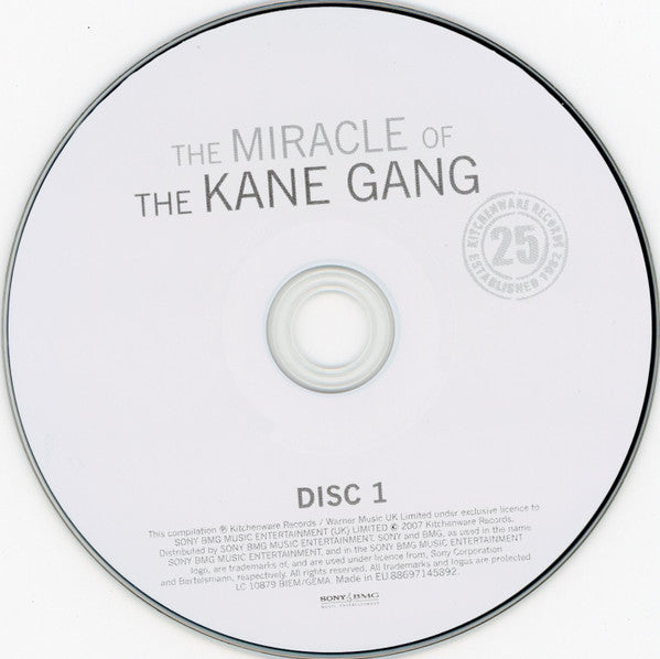 The Kane Gang : The Miracle Of The Kane Gang (2xCD, Comp)