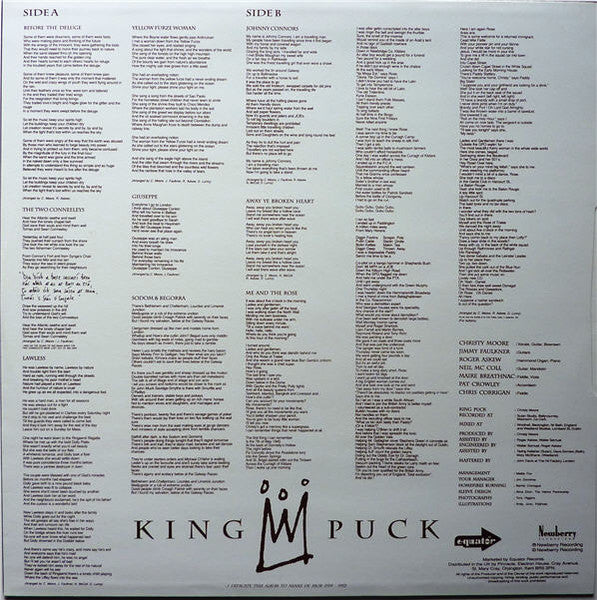 Christy Moore : King Puck (LP, Album)