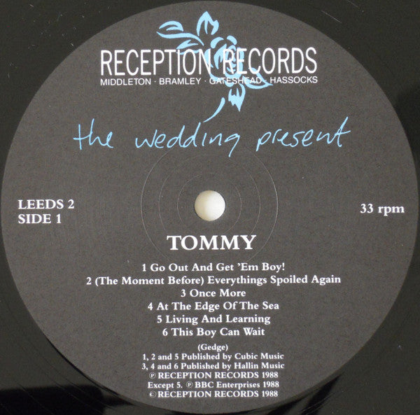 The Wedding Present : Tommy (LP, Comp, MPO)