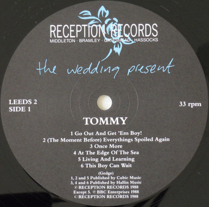 The Wedding Present : Tommy (LP, Comp, MPO)