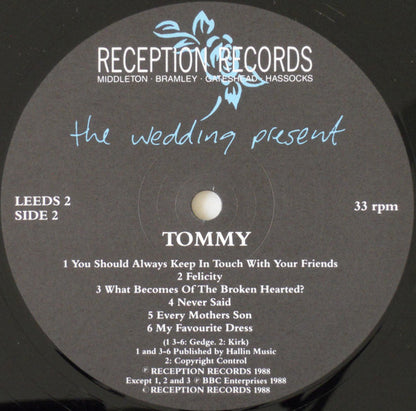 The Wedding Present : Tommy (LP, Comp, MPO)
