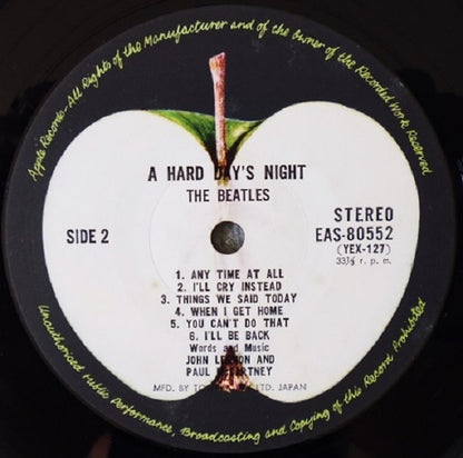 The Beatles : A Hard Day's Night (LP, Album, RE)