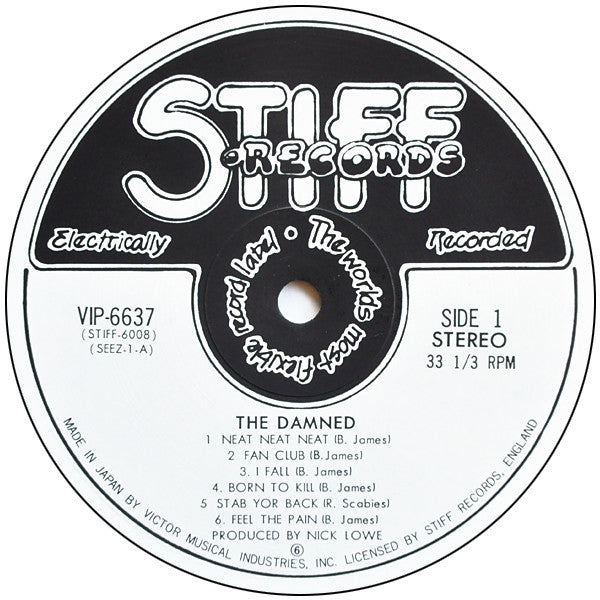 The Damned : Damned (LP, Album, RE)
