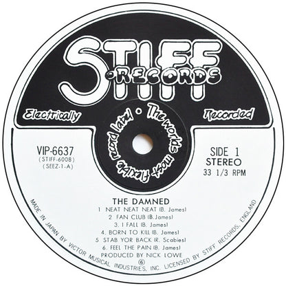 The Damned : Damned (LP, Album, RE)
