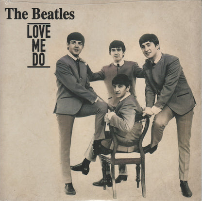 The Beatles : Love Me Do (7", Ltd, Unofficial, Whi)